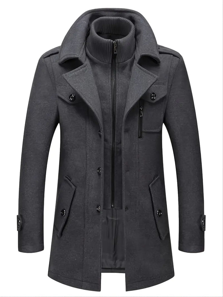 W&W - Doppelkragen-Jacke