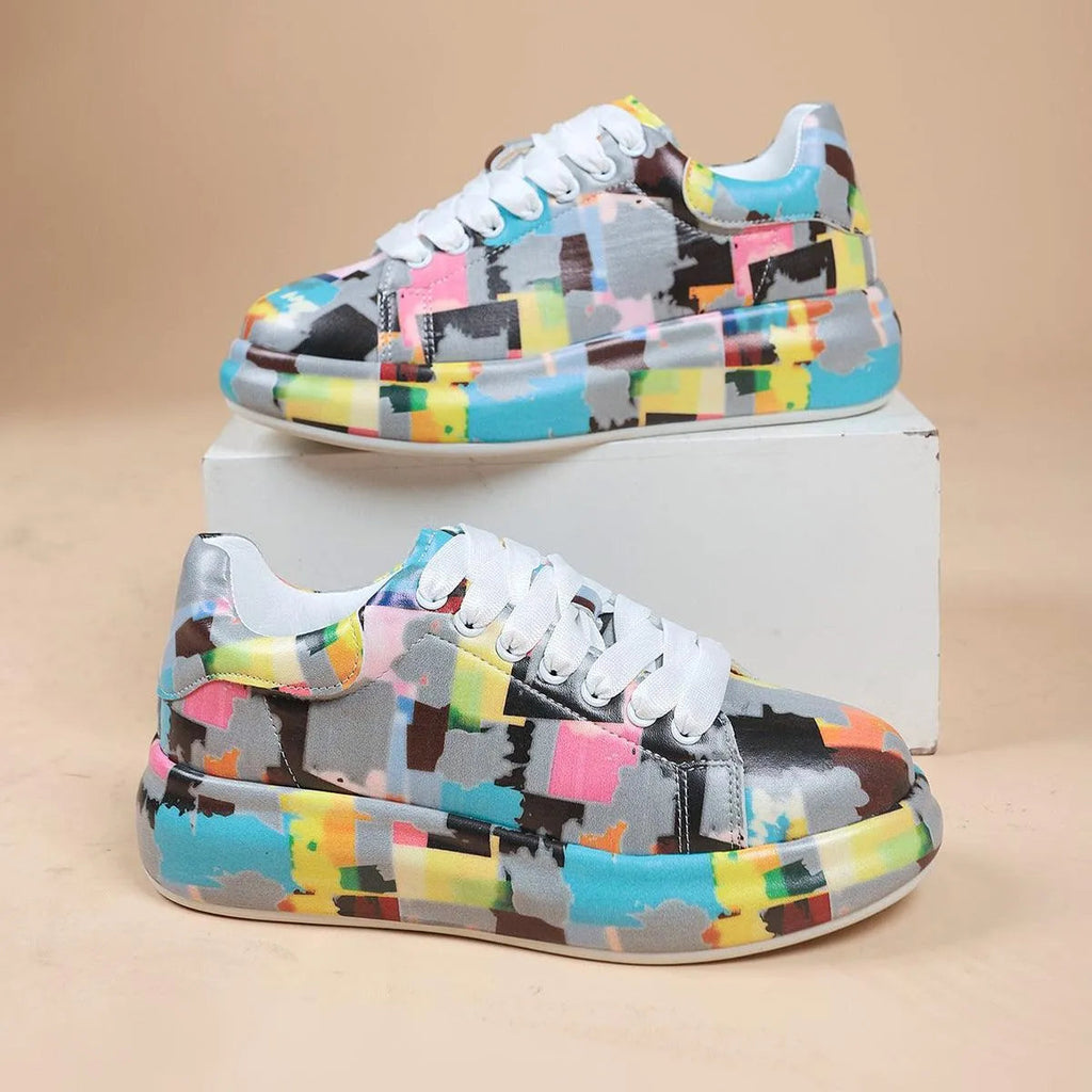 WW | Damen-Casual-Schuhe mit Plateau