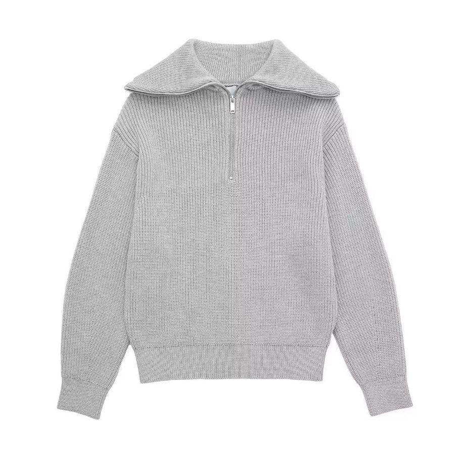 WW | All Match Wollpullover Mit Offenem Kragen