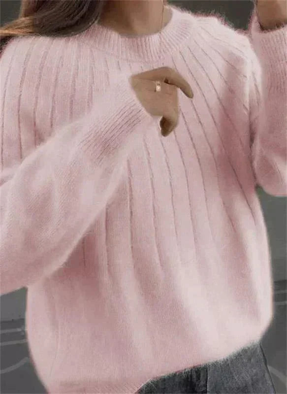 W&W Mode | Pullover Flauschiger Cashmere Strickpullover