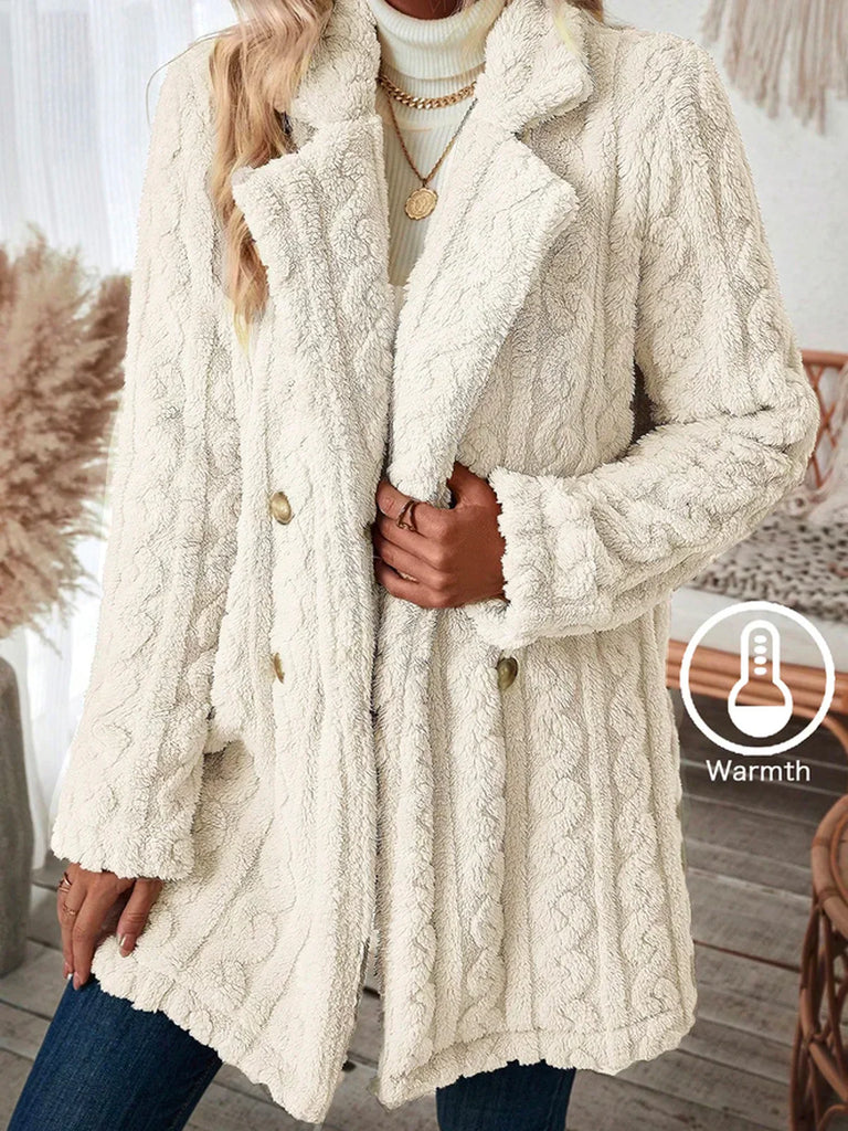 Schick und entspannt Winter Strickjacke