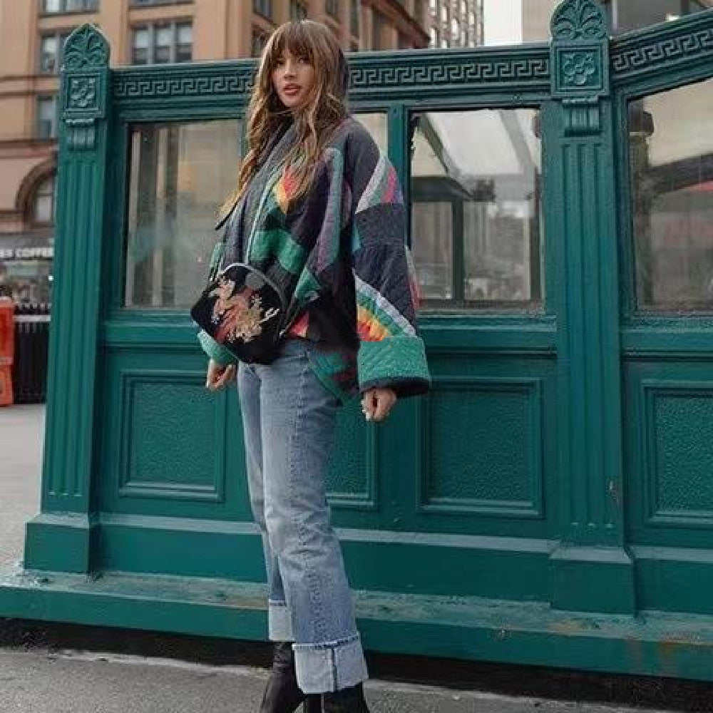 W&W Mode | Gequiltete Retro-Jacke