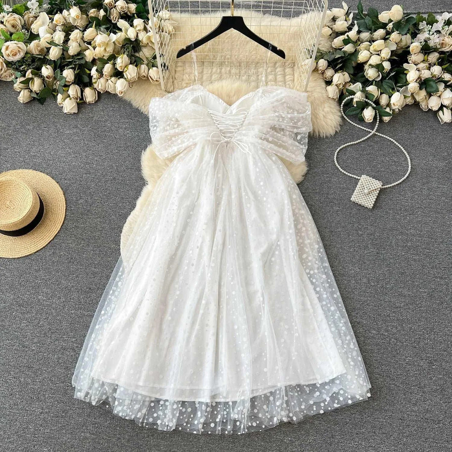 WW | Weißes Kleid Luxus französisch