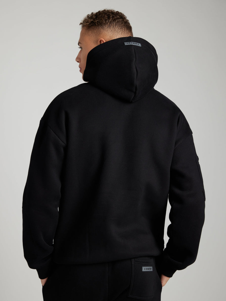 WW | Reise Kapuzenpullover mit Flugzeugmodus-Grafik