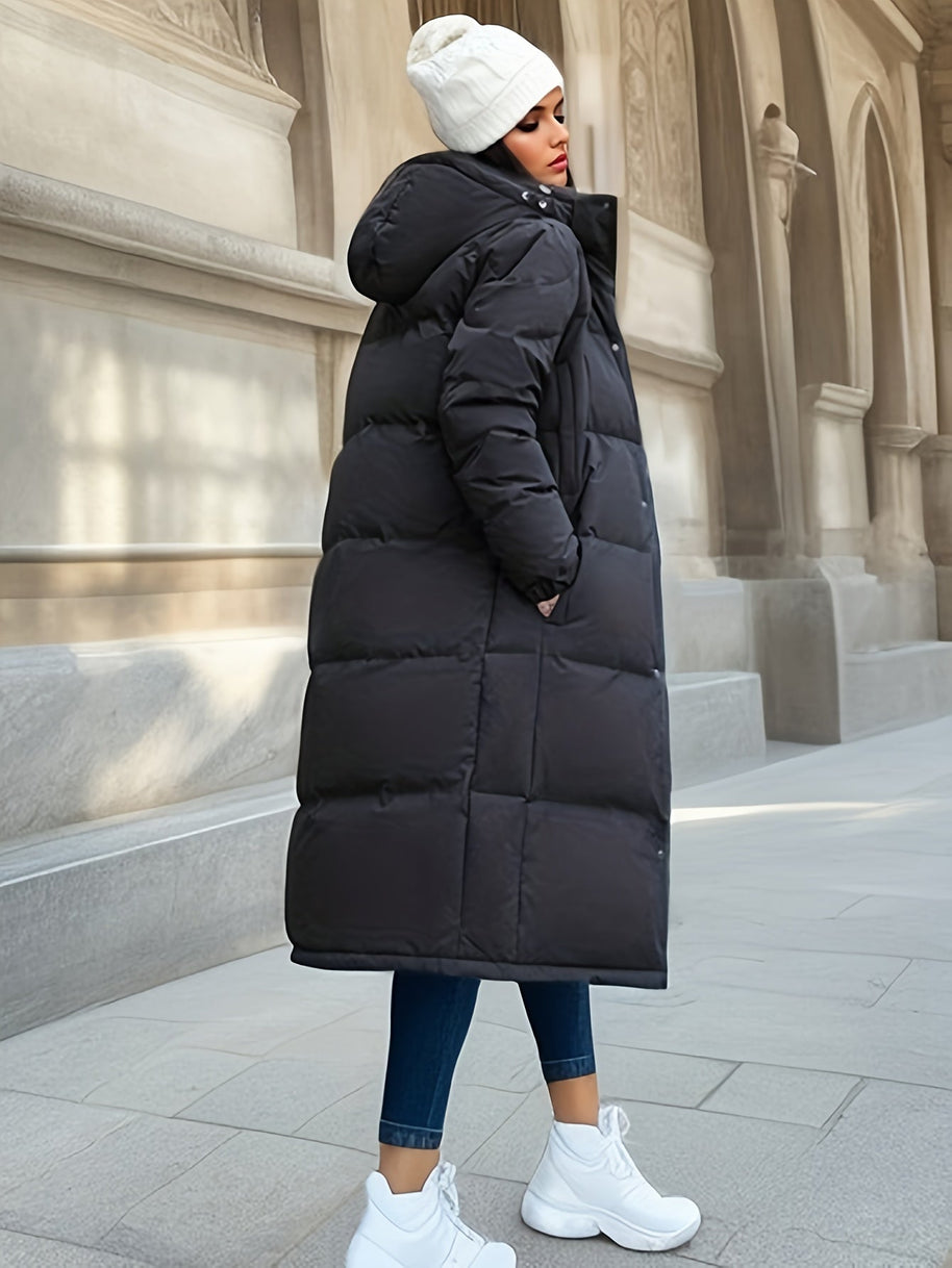 WW | Stilvoller langer Wintermantel Damen mit