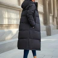 WW | Stilvoller langer Wintermantel Damen mit
