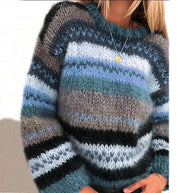 WW | Norwegerpullover - warmer, farbenfroher skandinavischer Damenpullover
