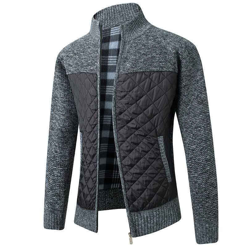 W&W Mode | Strickjacke mit Stehkragen