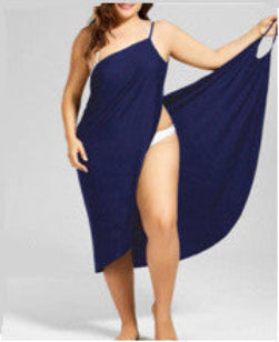 WW | Plus Size Strandrock Mit Trägern