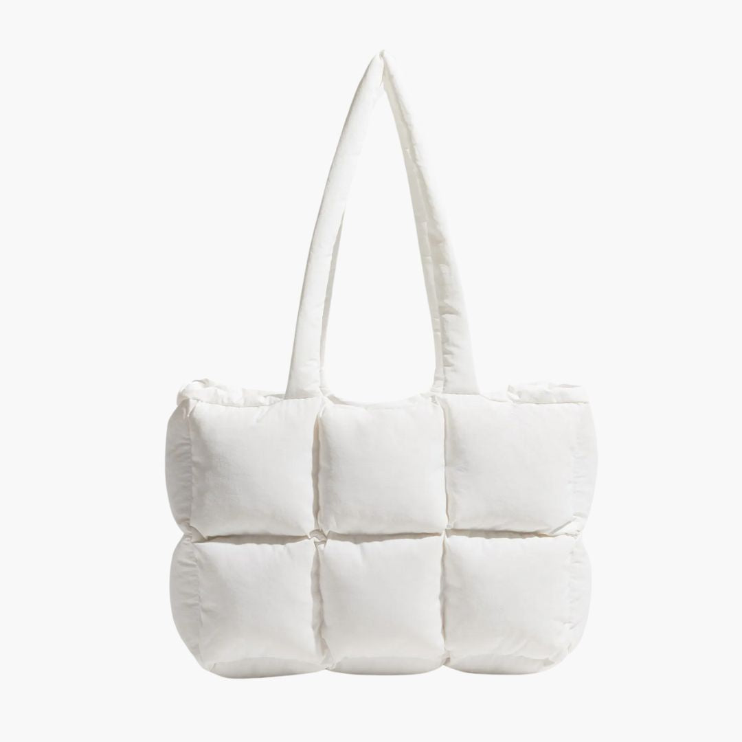 WW | Puffer Schultertasche für Damen - Stilvolle und geräumige Handtasche