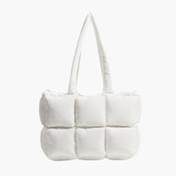 WW | Puffer Schultertasche für Damen - Stilvolle und geräumige Handtasche