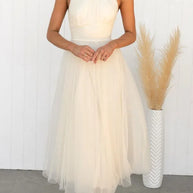 Ärmelloses Partykleid