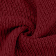 Warmova - Rollkragen-Strickkleid in breiter Passform