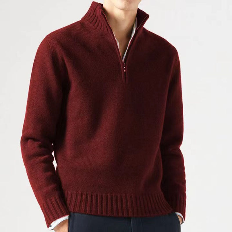 WW | Stylischer Zipper Pullover Für Herren