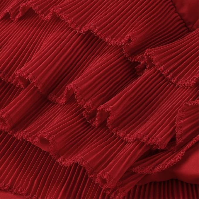 W&W Mode - Elegantes Kleid mit gerafften Ärmeln