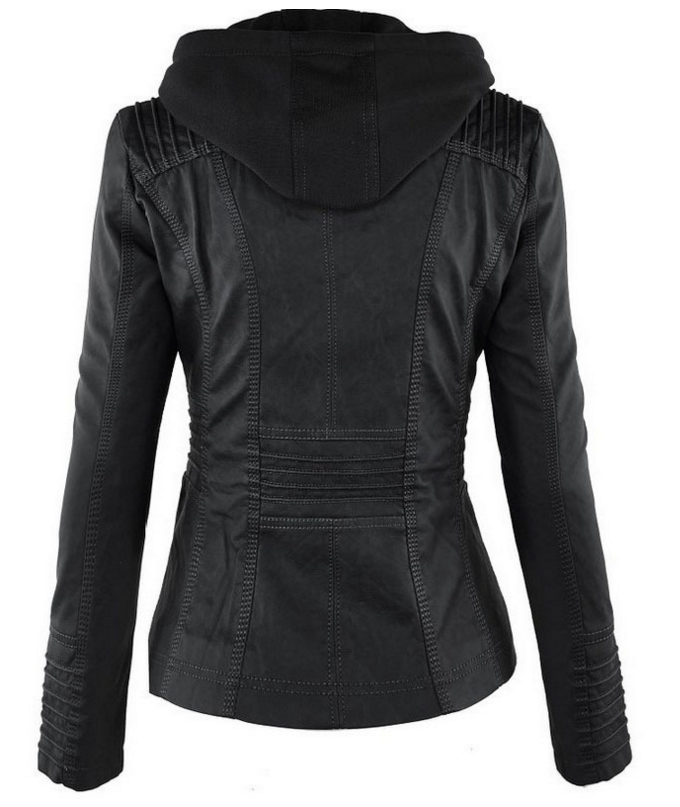 WW Solide Lederjacke mit Revers