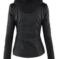 Lederjacke mit Revers