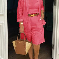 WW | Baumwoll & Leinen Zweiteiler