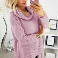 WW Highneck Asymmetrischer Pullover