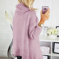 WW Highneck Asymmetrischer Pullover
