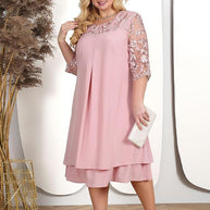 WW Klassische Sommerkleider: Plus-Size Eleganz für Damen