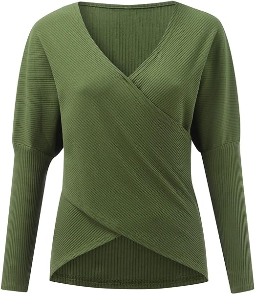 W&W Gekreuzter Pullover