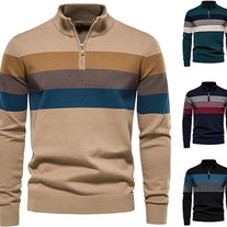 WW | Retro Pullover mit Viertelreißverschluss