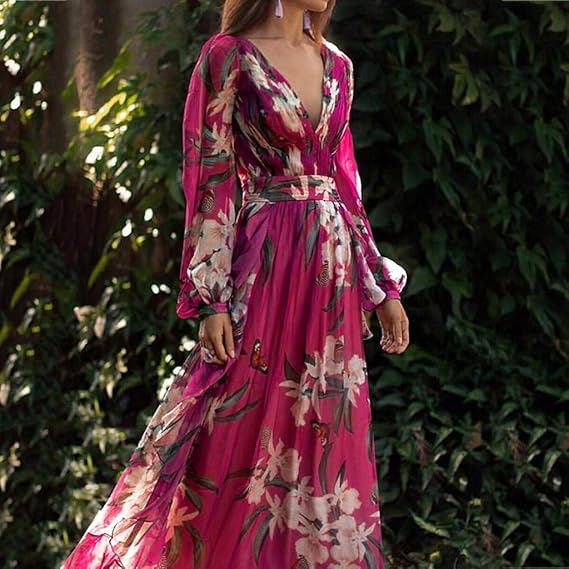 WW | Hochwertige Elegantes Maxikleid Mode für Frauen
