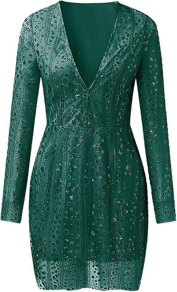 WW | Glamouröse Pailletten Kleid