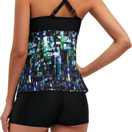 WW | Geo Chic Tankini Set