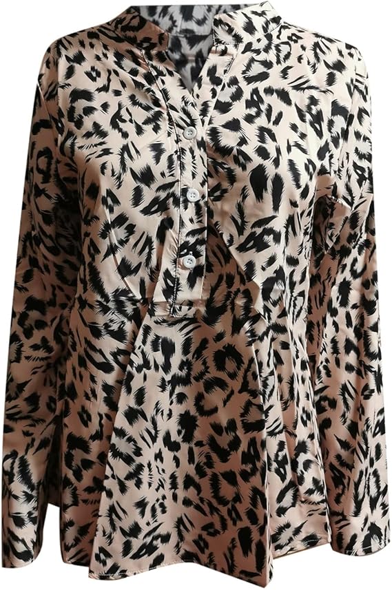 W&W |  Trendige Bluse im Leo-Muster