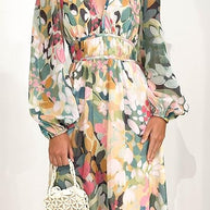 WW | Elegantes Blumen-Maxi für Damen