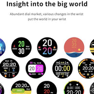 WW | Wasserdichte Unisex Smartwatch Mit Fitness Tracker Und Herzfrequenzmesser