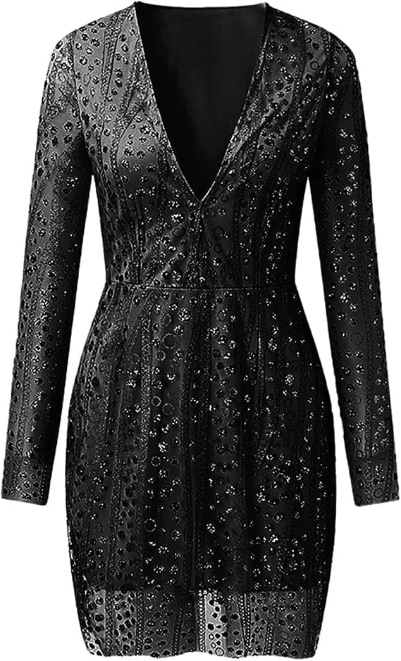 WW | Glamouröse Pailletten Kleid