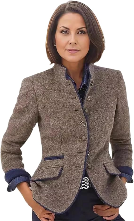 WW | Blazer aus Hochwertiger Wolle Gefertigt