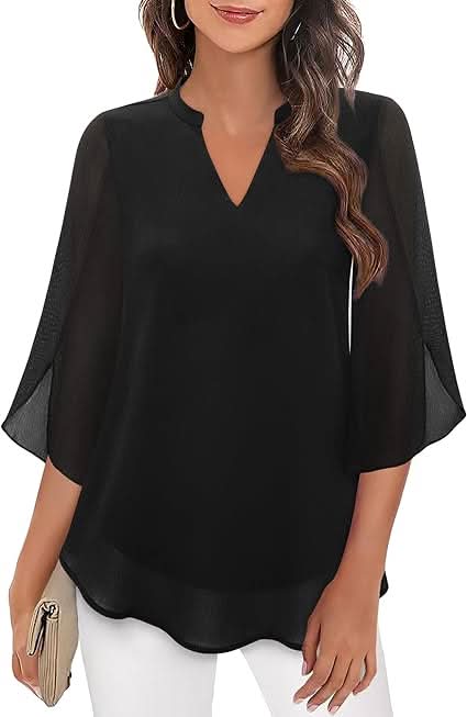 W&W Mode | Schicke Schichtbluse mit schmeichelhaftem Schnitt