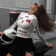 Damen Motorsport Longsleeve W&W