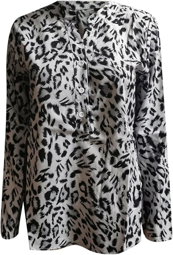 W&W |  Trendige Bluse im Leo-Muster
