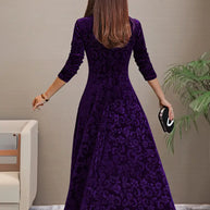 WW - Elegantes ausgestelltes A-Linien-Kleid