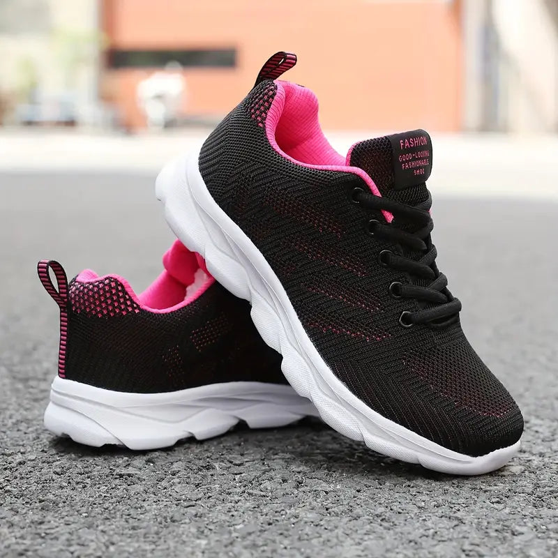 WW | Komfortable Sportschuhe Strickmaterial Airflow
