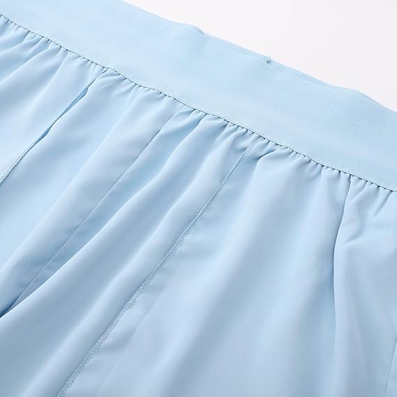 Damen luftige Culotte mit Seitenschlitzen W&W Mode