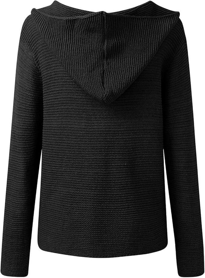 W&W Mode | Vintage Kapuzenstrickmantel
