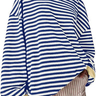 WW | Gemütlicher Oversized Gestreifter Pullover