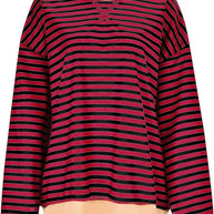 WW | Gemütlicher Oversized Gestreifter Pullover