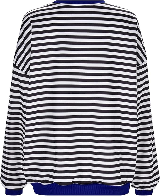 WW | Gemütlicher Oversized Gestreifter Pullover