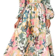 WW | Elegantes Blumen-Maxi für Damen