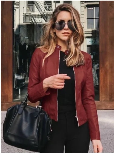 WW | Modische Herren-Lederjacke