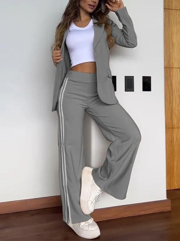 W&W Mode | teilige sportliche Trainingsanzug - Damenhose mit Trainingsjacke