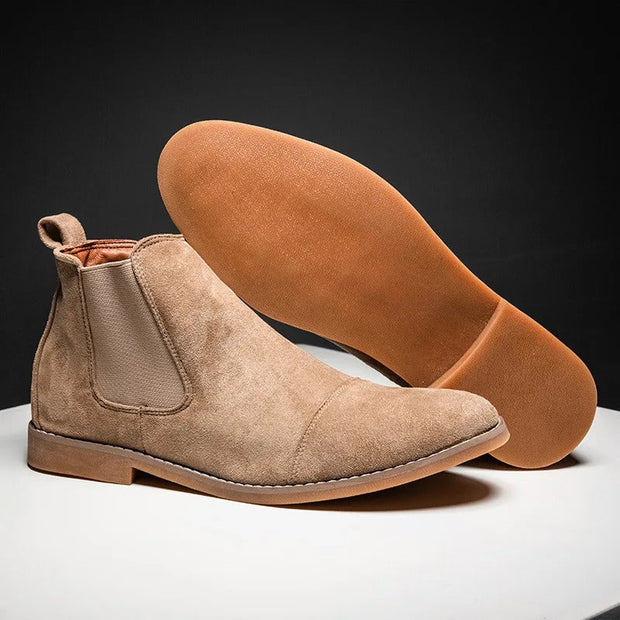 WW | Wildleder Chelsea Boots Für Herren Stilvoll & Nachhaltig