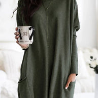 WW | Tunika mit Taschen - bequeme Damen Oversized Top